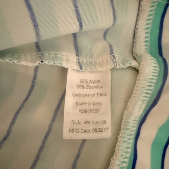 “CABANA LIFE” Striped & Embroidered Mini Dress - Picture 11 of 11